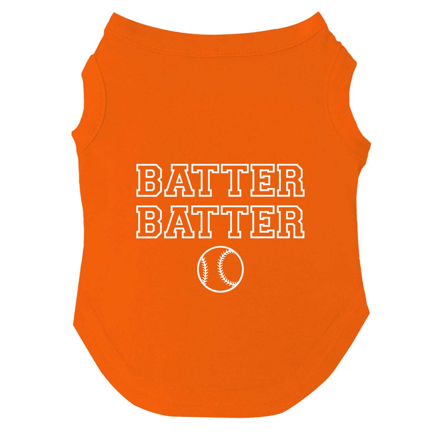 Batter Batter | Baseball Dog Tee | Playful Game Day Pet Shirt | Sporty Dog Apparel | Fun Dog Outfit for Baseball Fans