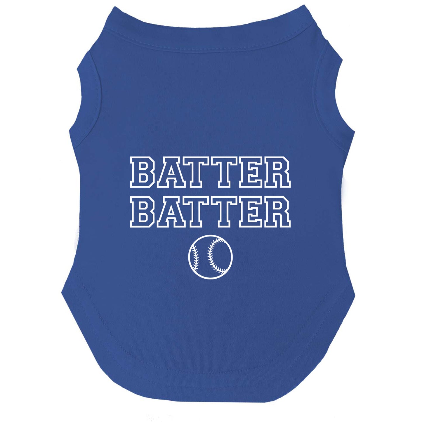 Batter Batter | Baseball Dog Tee | Playful Game Day Pet Shirt | Sporty Dog Apparel | Fun Dog Outfit for Baseball Fans