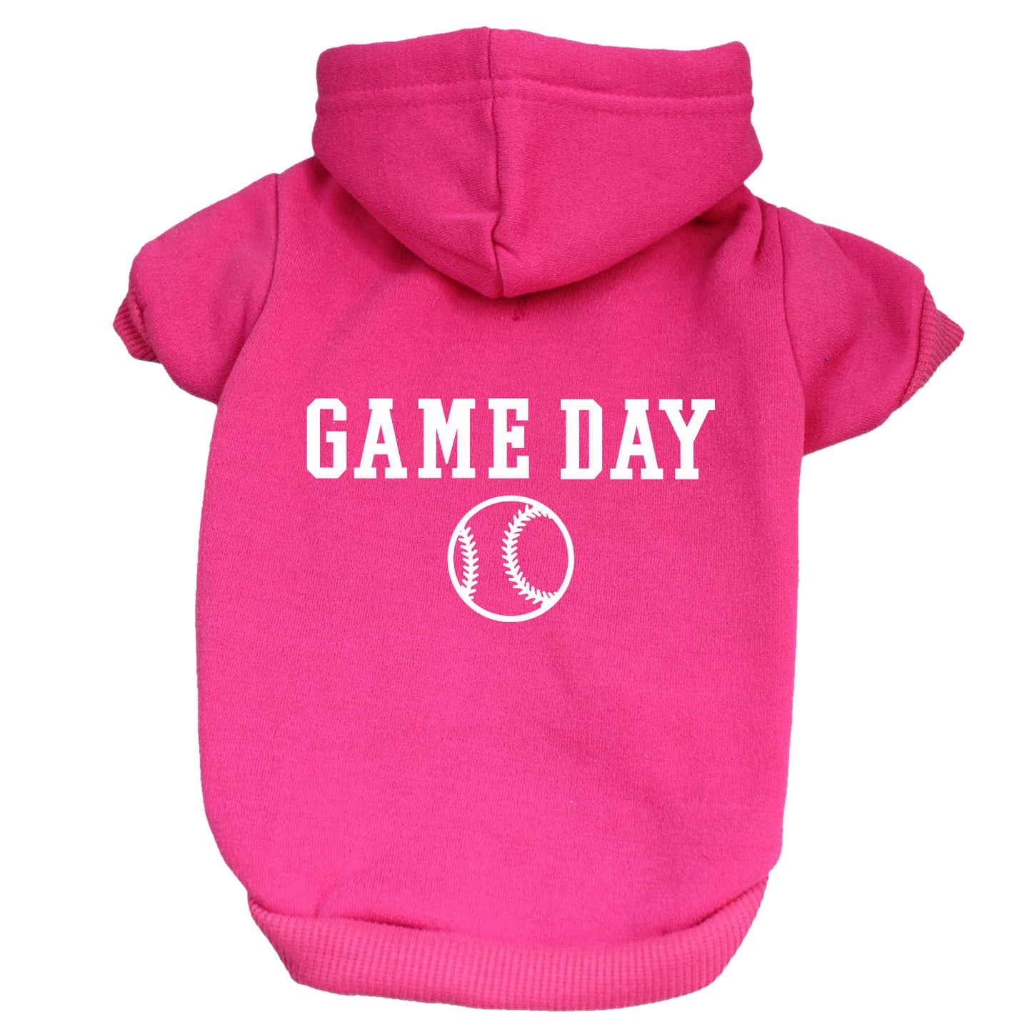 Game Day Baseball Dog Hoodie
