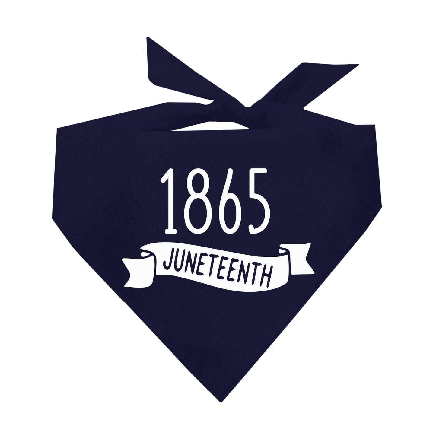 Juneteenth 1865 Freedom Triangle Dog Bandana