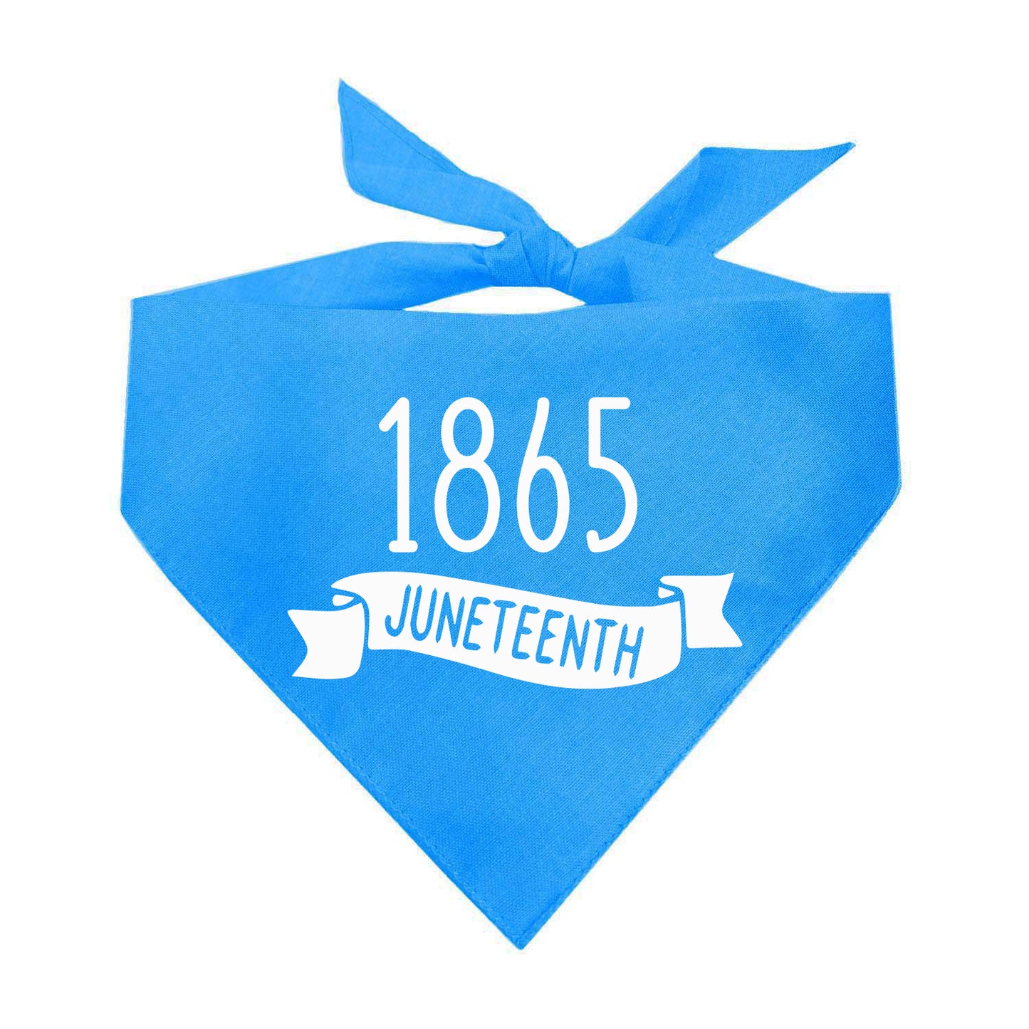 Juneteenth 1865 Freedom Triangle Dog Bandana