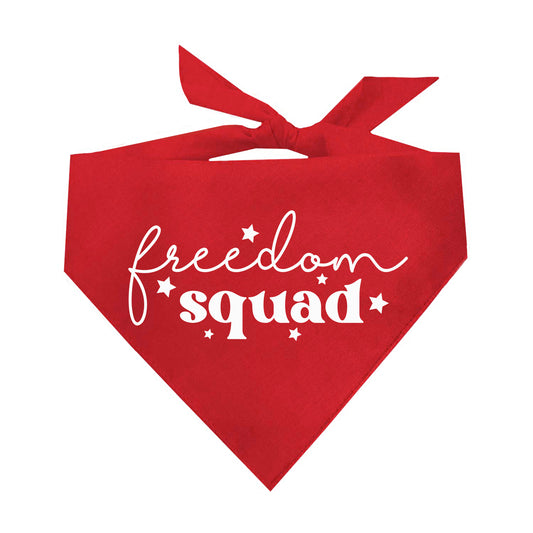 Freedom Squad Triangle Dog Bandana