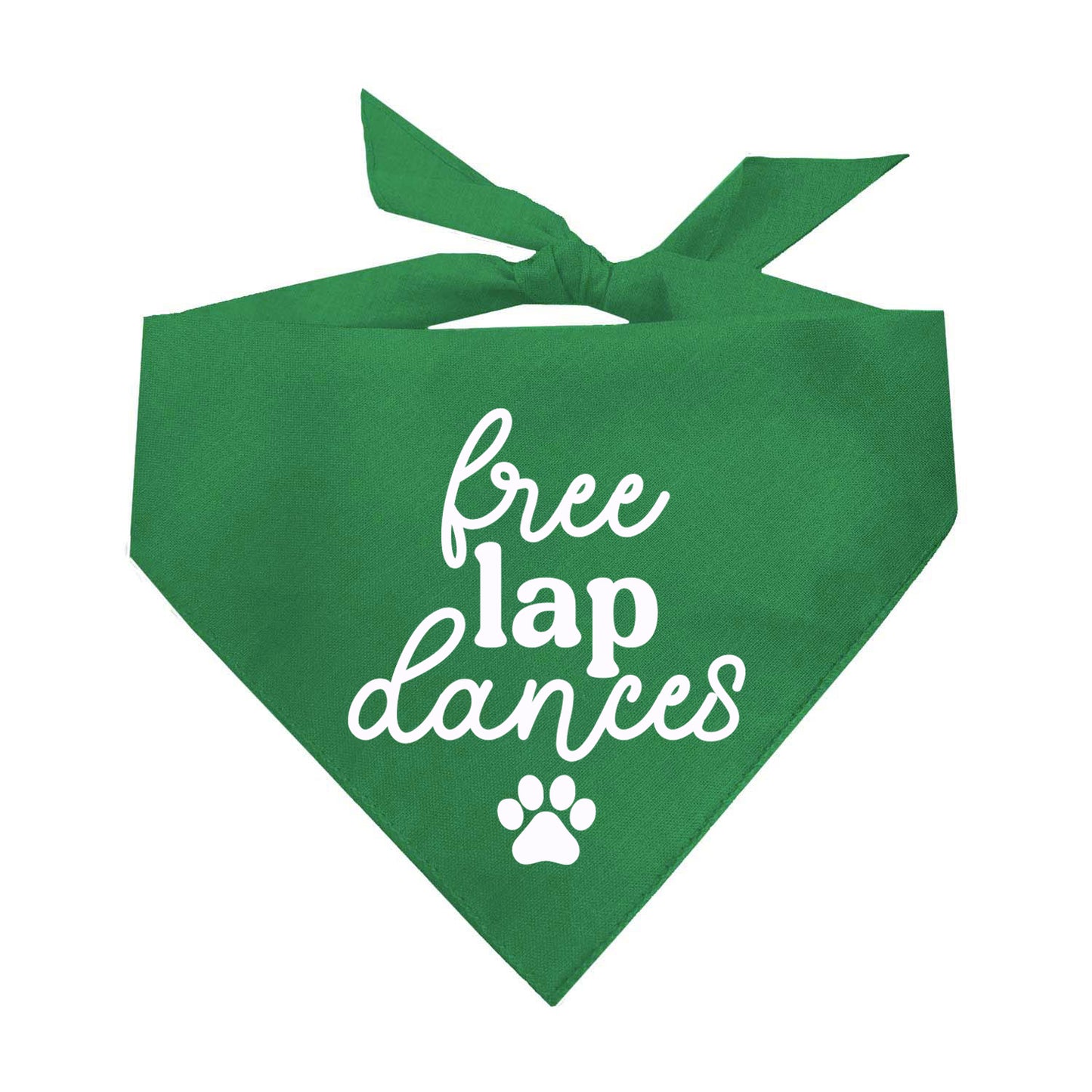 Free Lap Dances Triangle Dog Bandana