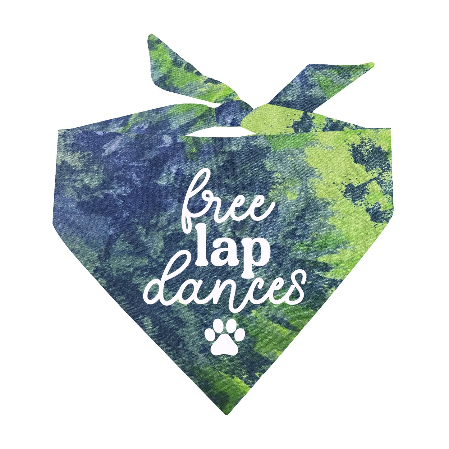 Free Lap Dances Rainbow Pattern Dog Bandana