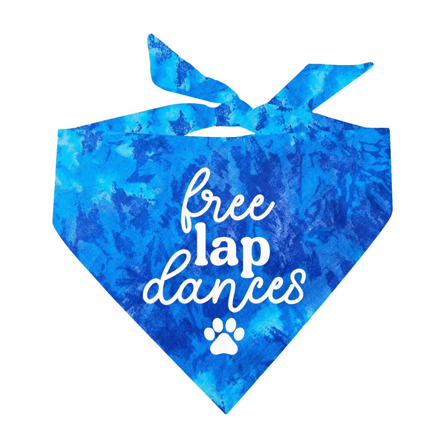 Free Lap Dances Rainbow Pattern Dog Bandana