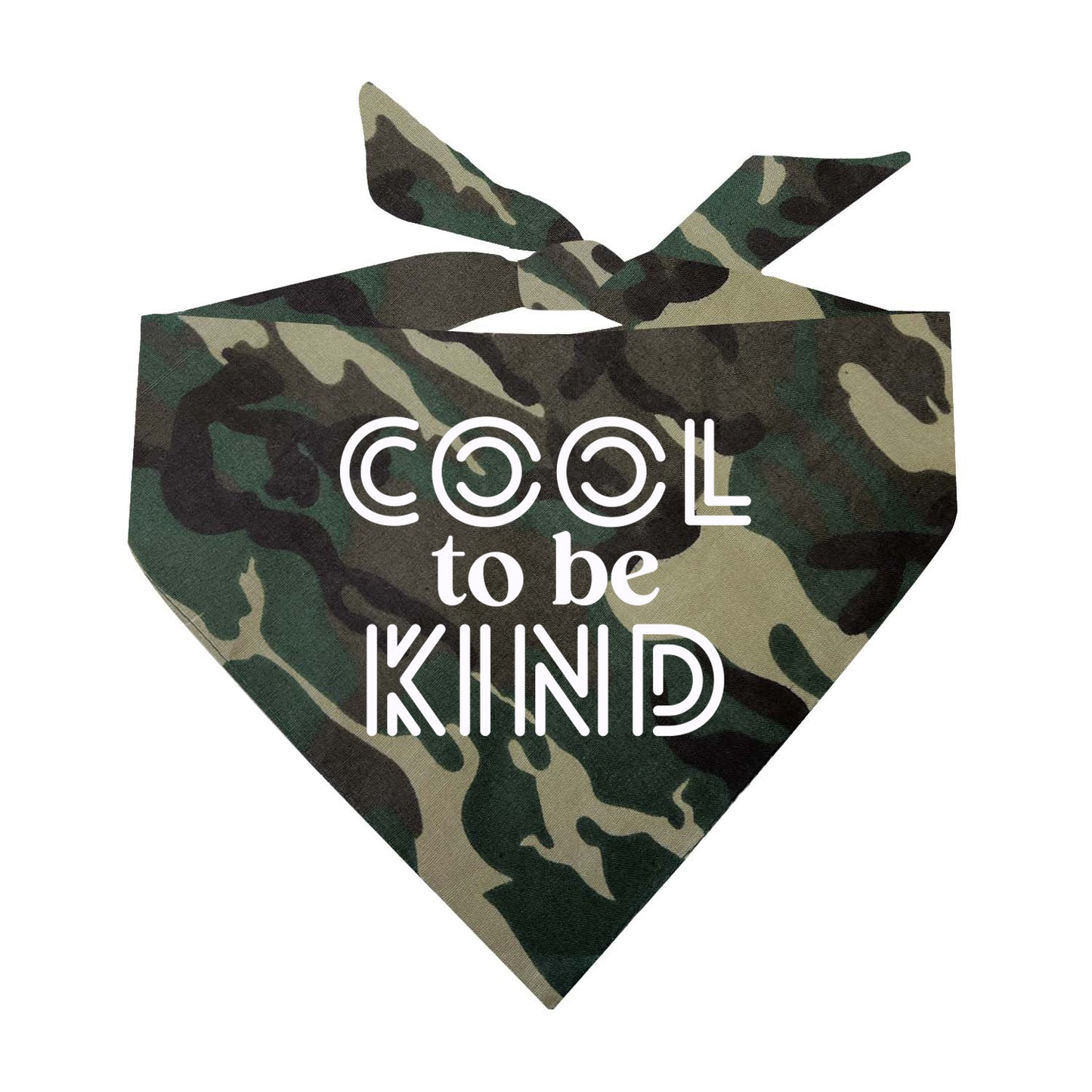 Cool To Be Kind Triangle Dog Bandana
