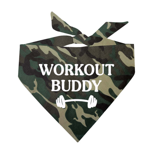Workout Buddy Triangle Dog Bandana
