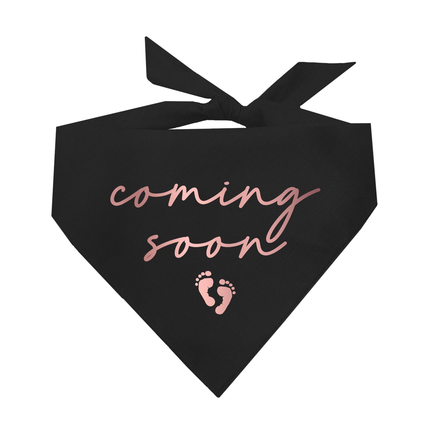 Coming Soon Metallic Dog Bandana
