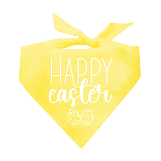 Happy Easter Easter Triangle Dog Bandana