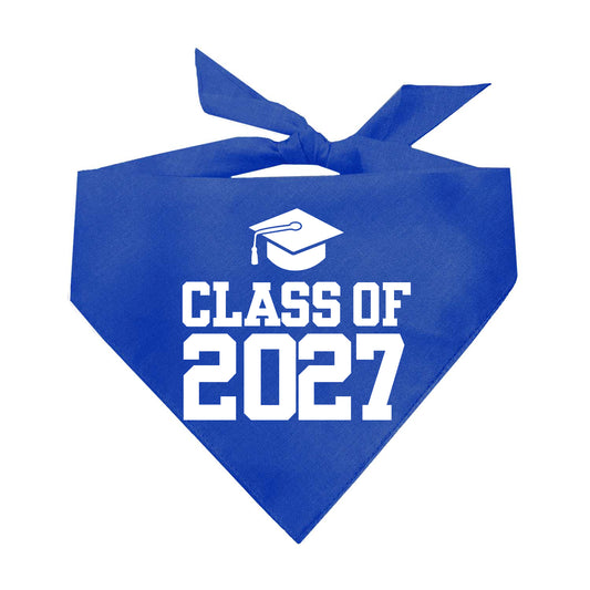 Class of 2027 Triangle Dog Bandana