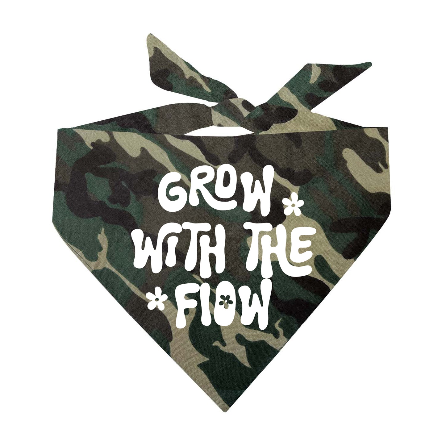 Grow With The Flow Spring Triangle Dog Bandana