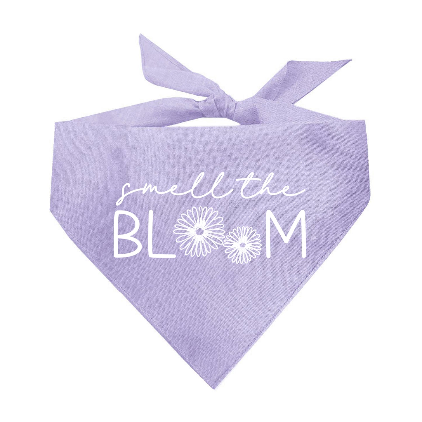 Smell The Bloom Spring Triangle Dog Bandana