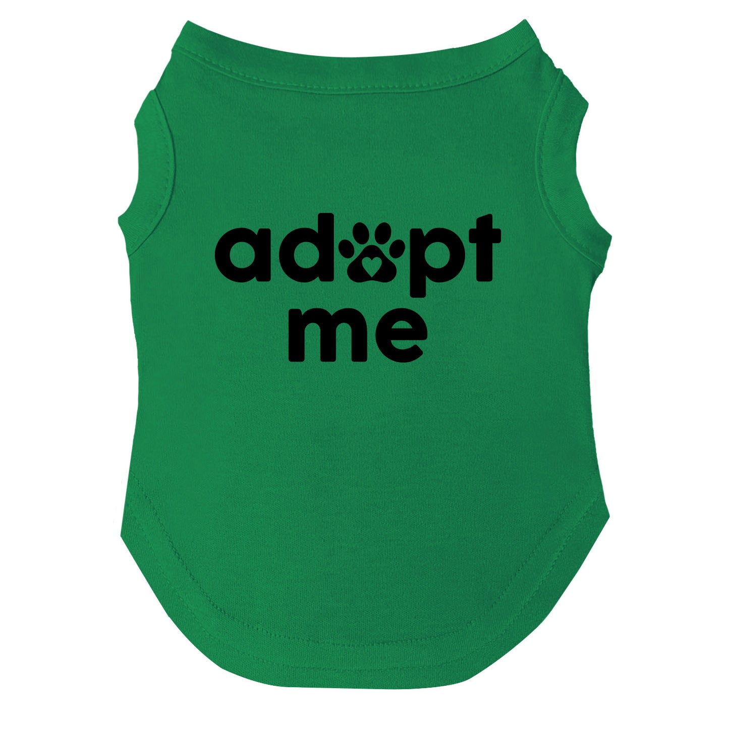 Adopt Me β Dog Tee | Bold Black Font | Shelter & Foster Pup Shirt | Soft & Washable