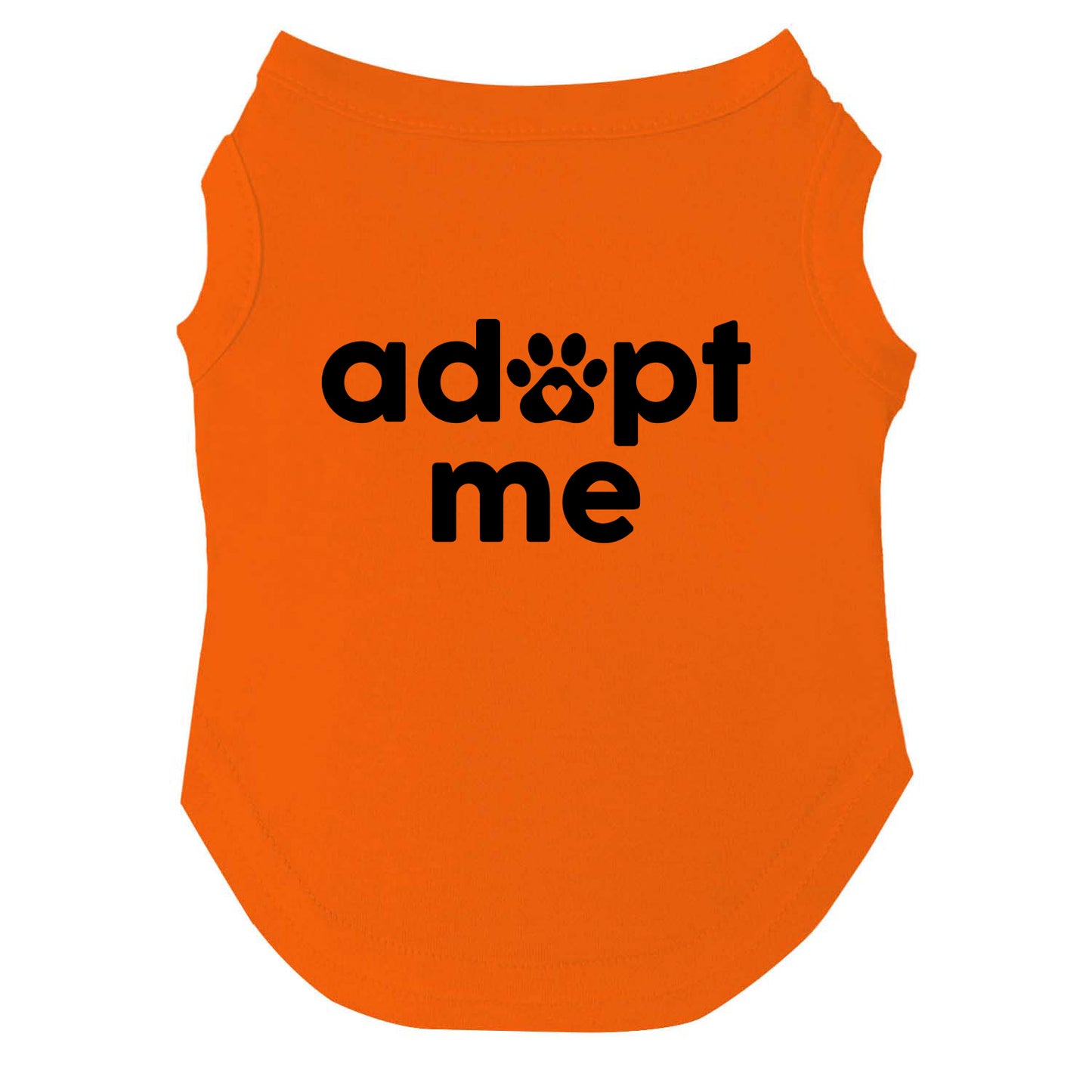 Adopt Me β Dog Tee | Bold Black Font | Shelter & Foster Pup Shirt | Soft & Washable