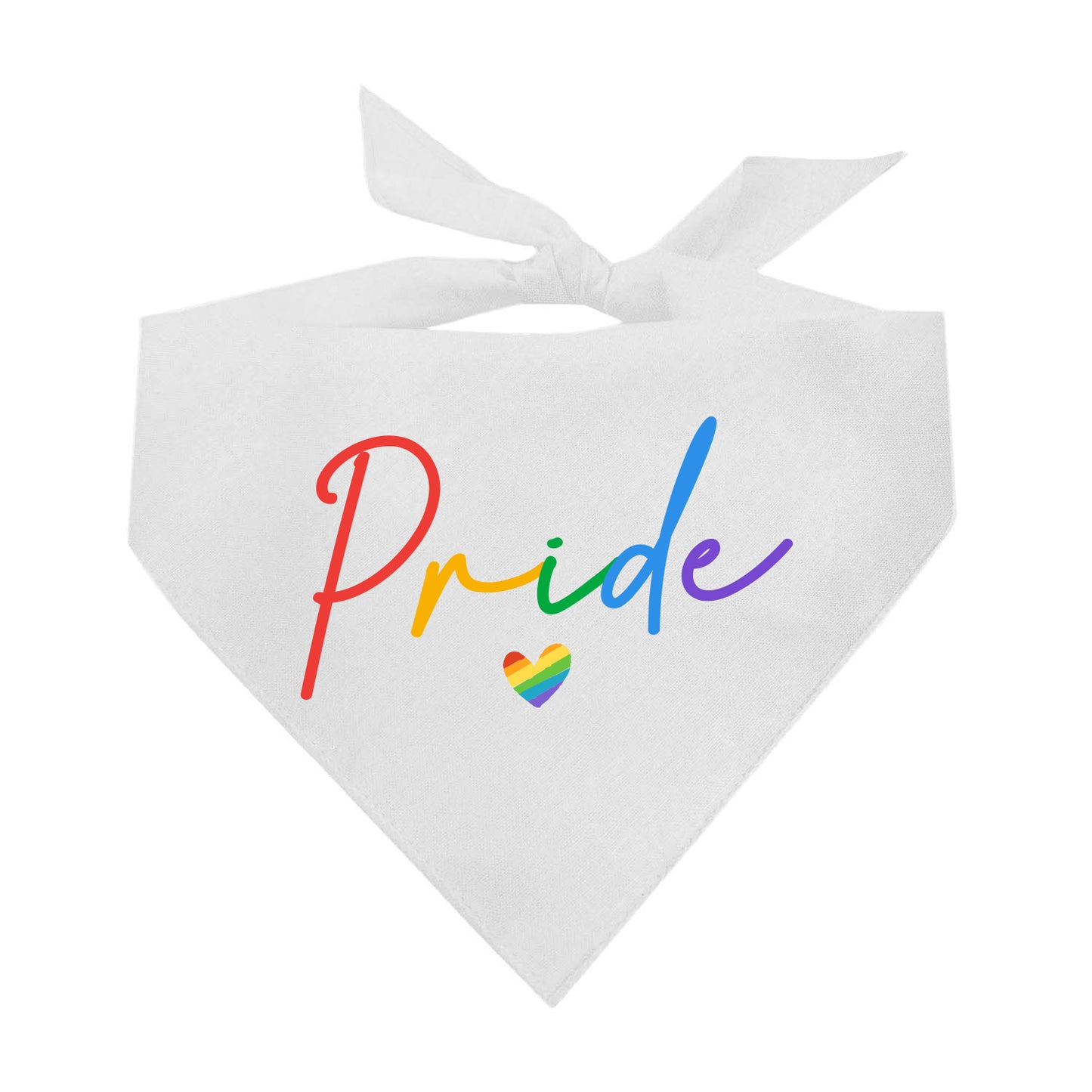 Script Pride (Pride) Triangle Dog Bandana