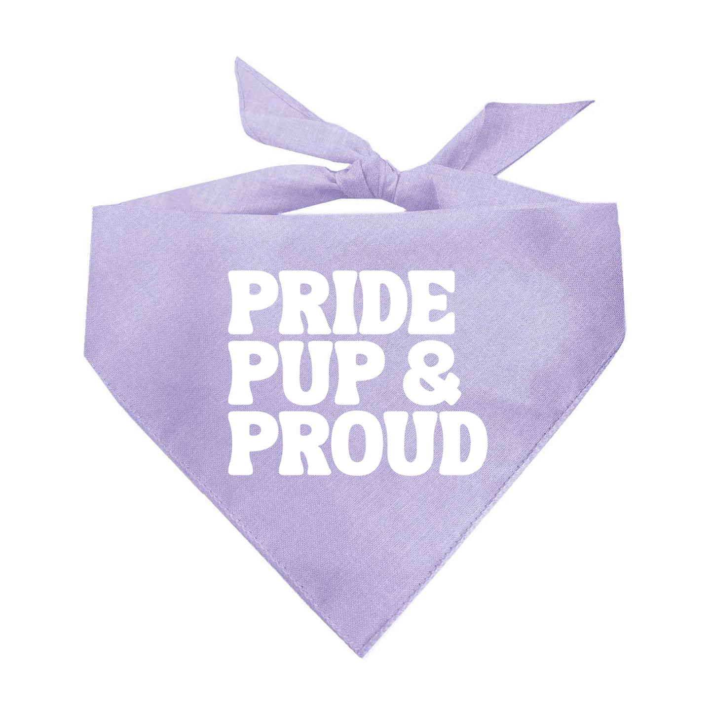 Pride Pup & Proud (Pride) Triangle Dog Bandana