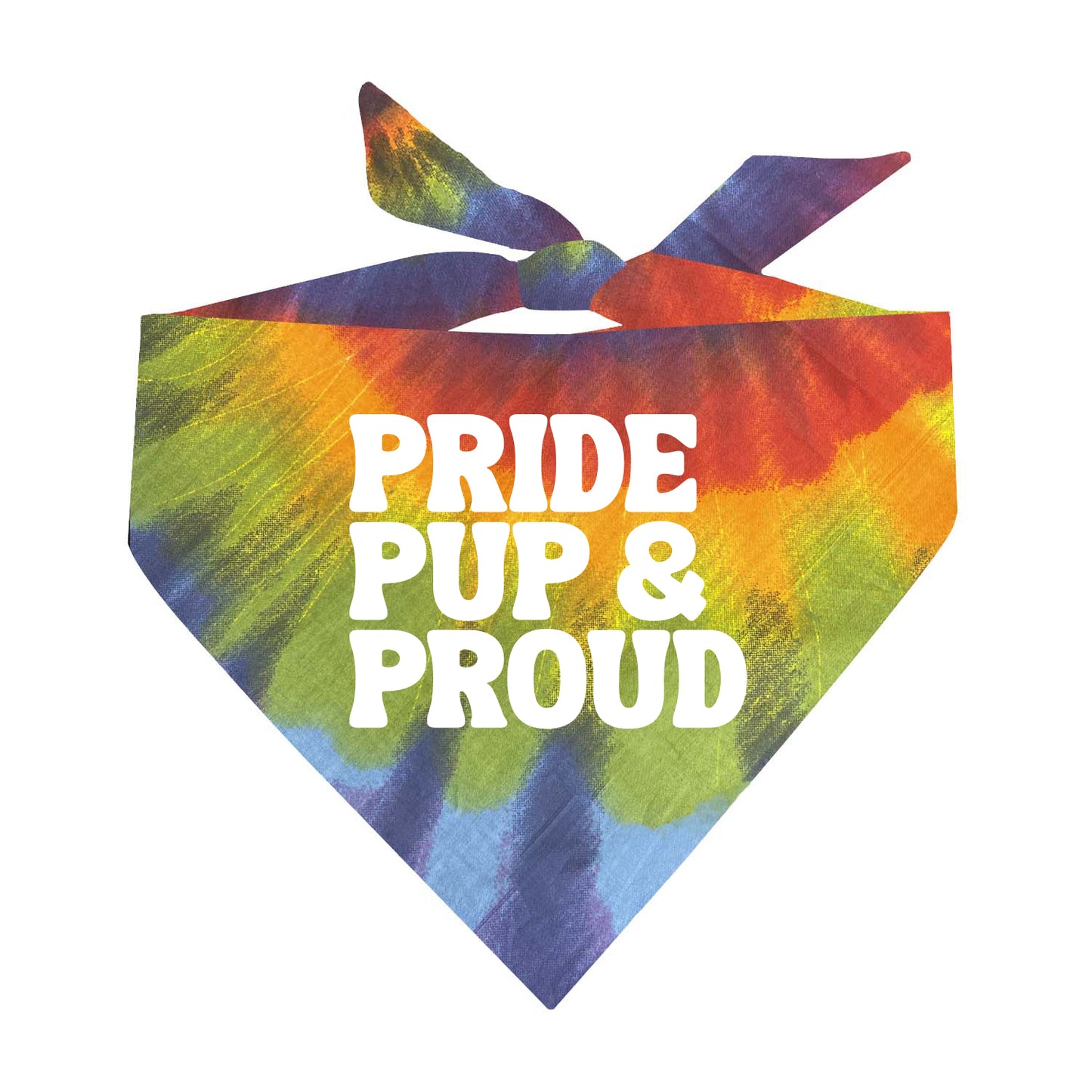 Pride Pup & Proud (Pride) Triangle Dog Bandana