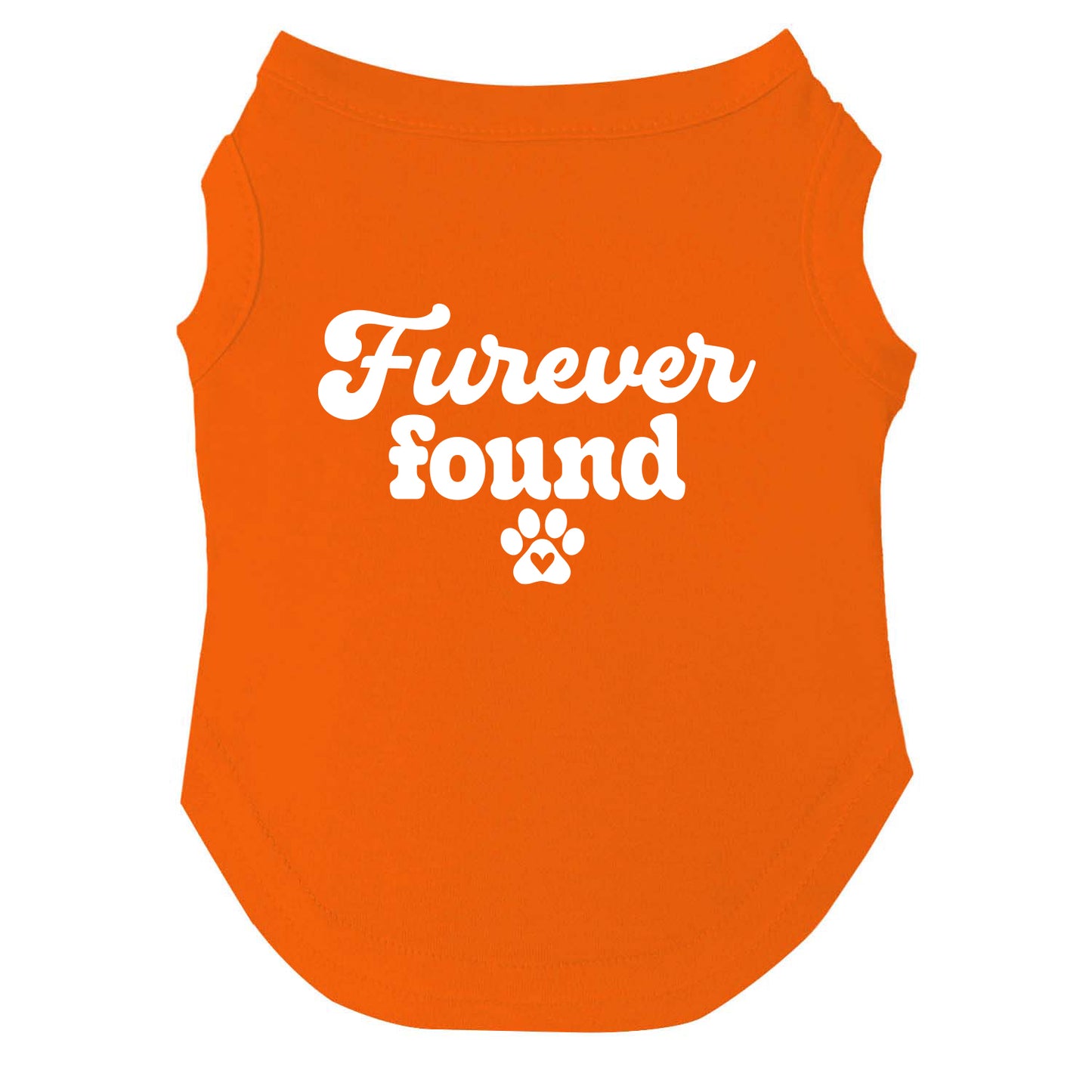 Furever Found β Dog Tee | Adoption Celebration Shirt | Soft, Comfy & Washable