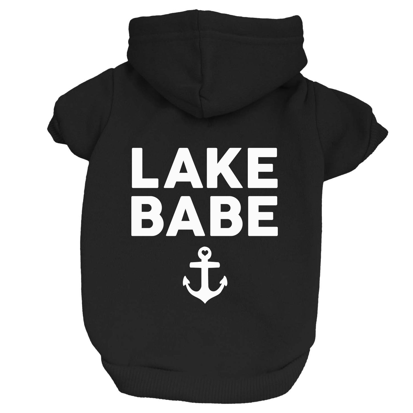 Lake Babe Dog Hoodie