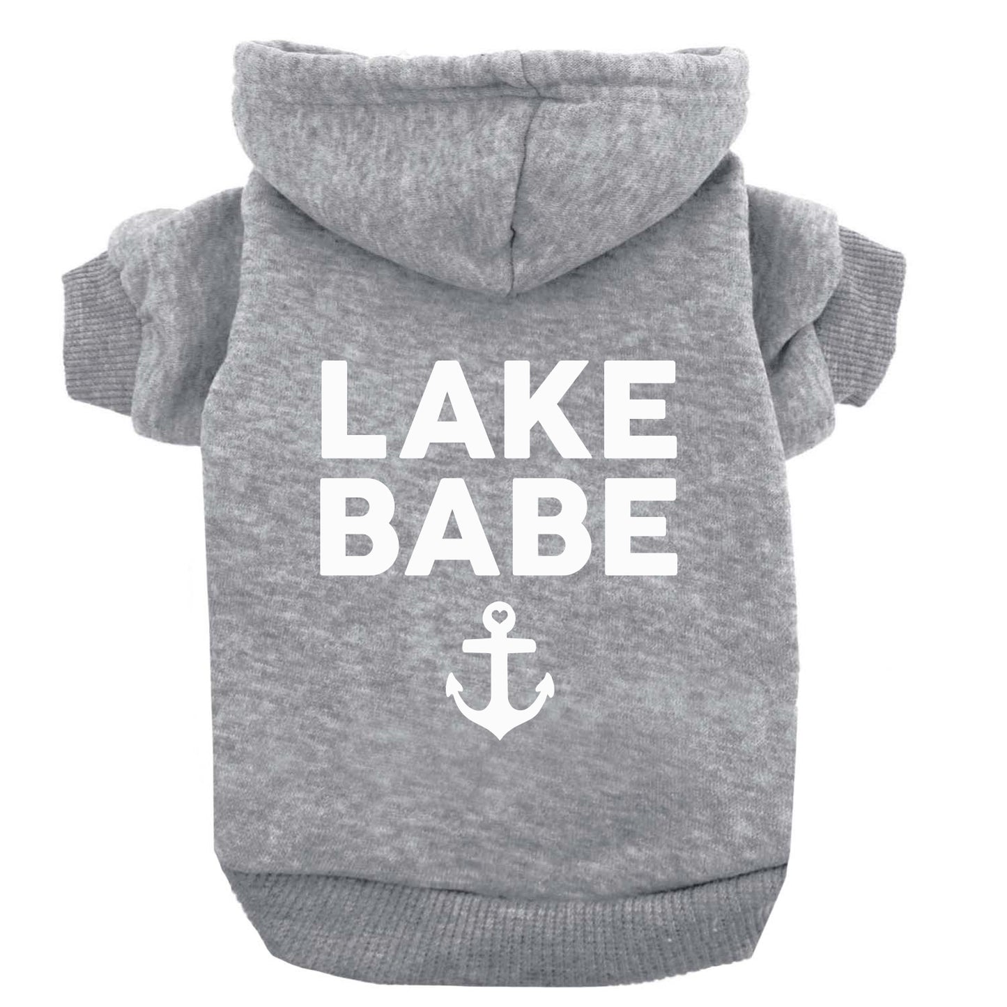Lake Babe Dog Hoodie