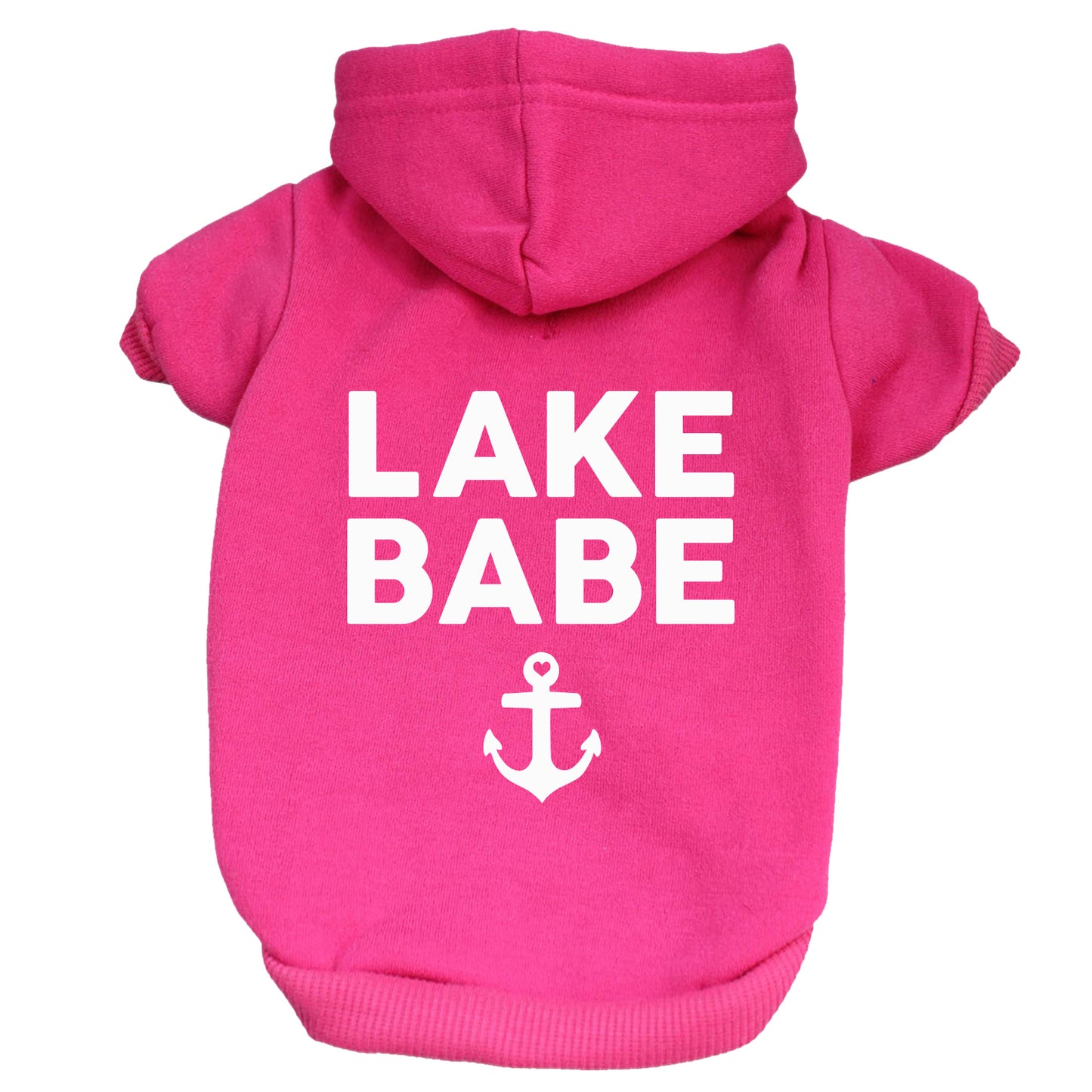Lake Babe Dog Hoodie