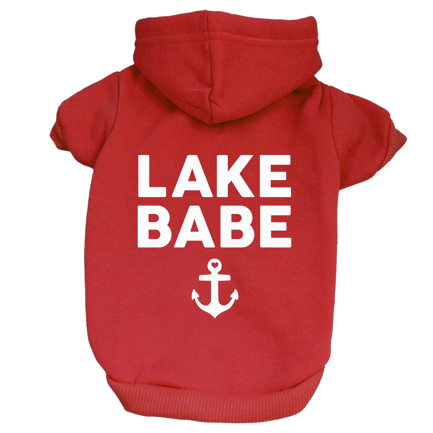 Lake Babe Dog Hoodie