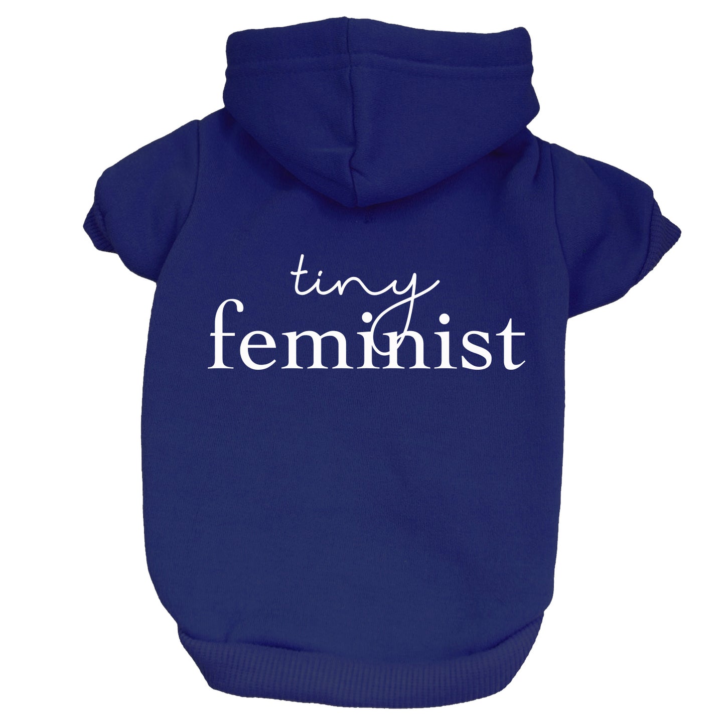 Tiny Feminist Dog Hoodie