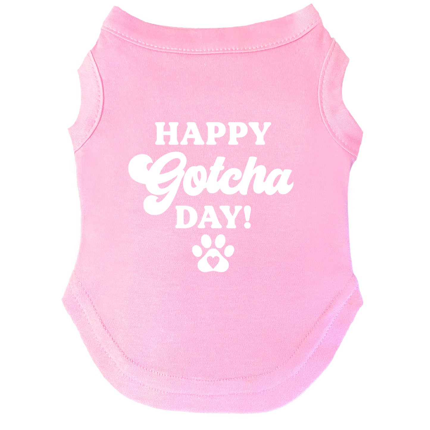 Happy Gotcha Day! β Dog Tee | Adoption Anniversary Shirt | Soft, Lightweight & Washable