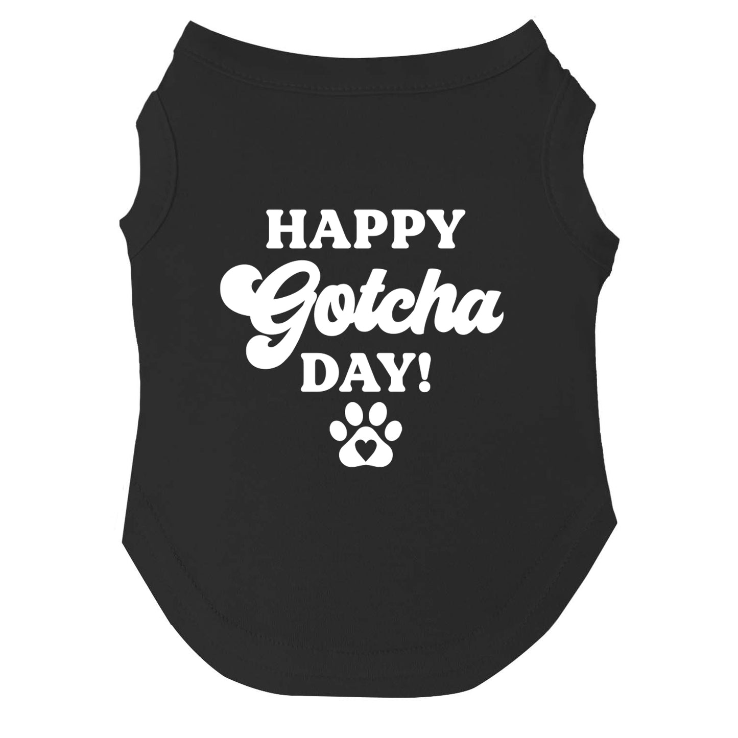 Happy Gotcha Day! β Dog Tee | Adoption Anniversary Shirt | Soft, Lightweight & Washable