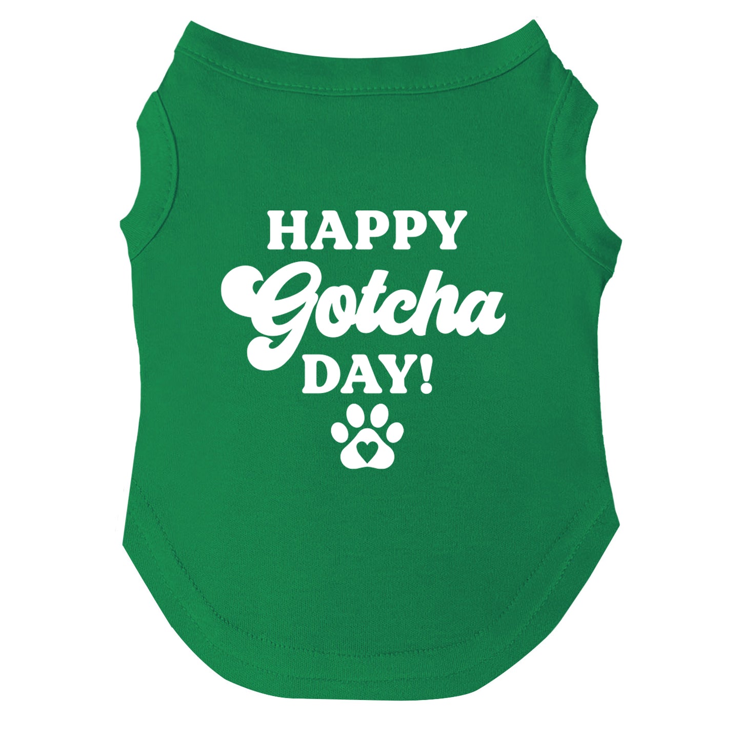 Happy Gotcha Day! β Dog Tee | Adoption Anniversary Shirt | Soft, Lightweight & Washable