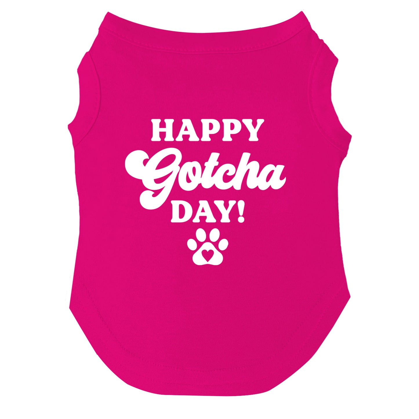 Happy Gotcha Day! β Dog Tee | Adoption Anniversary Shirt | Soft, Lightweight & Washable