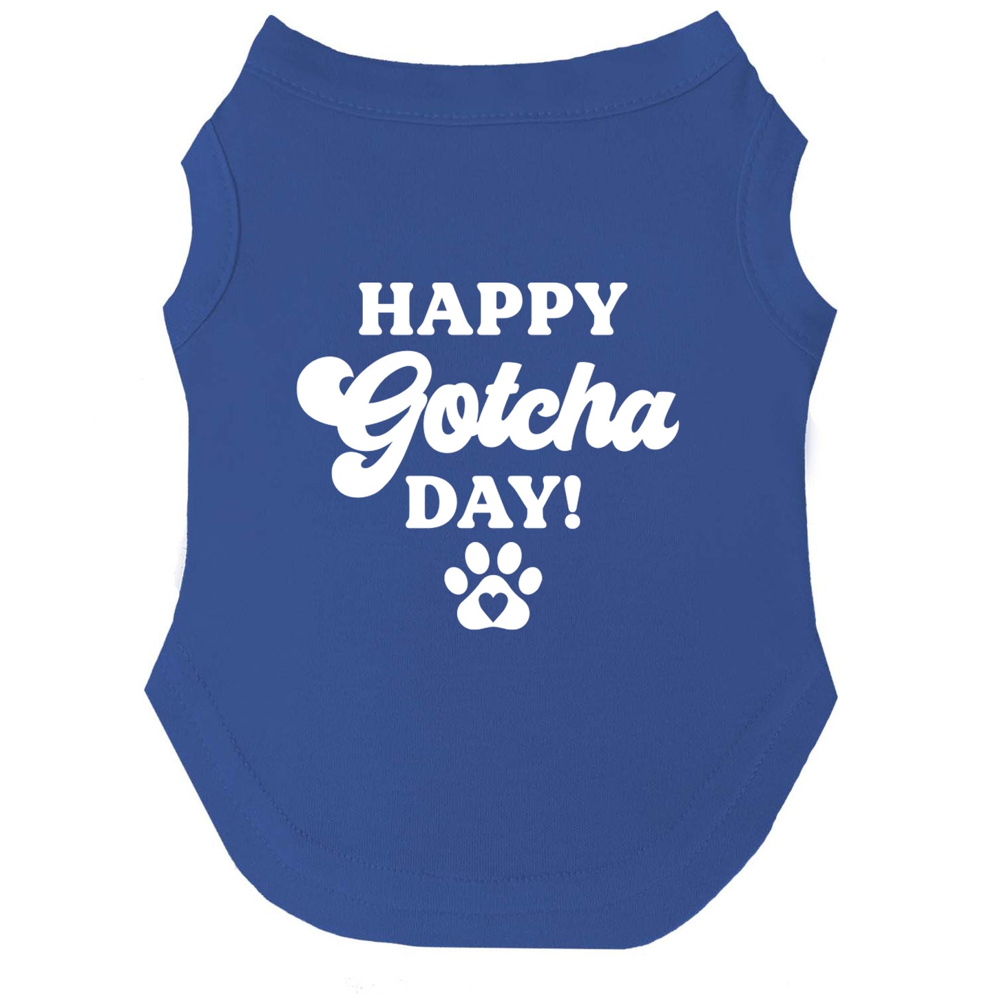 Happy Gotcha Day! β Dog Tee | Adoption Anniversary Shirt | Soft, Lightweight & Washable