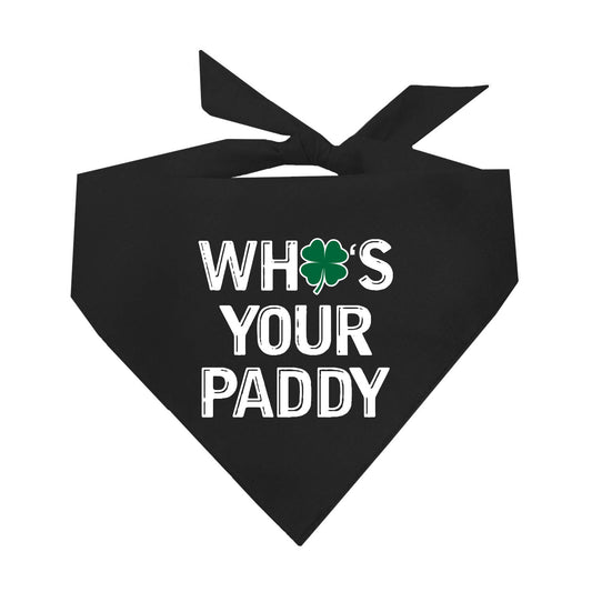 Who’s Your Paddy Dog Bandana | St. Patrick’s Day