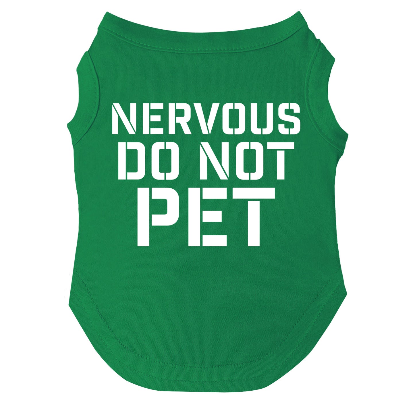 Nervous Do Not Pet Dog Tee