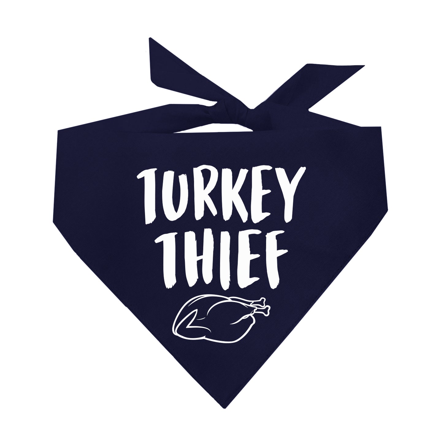 Turkey Thief Thanksgiving Triangle Dog Bandana