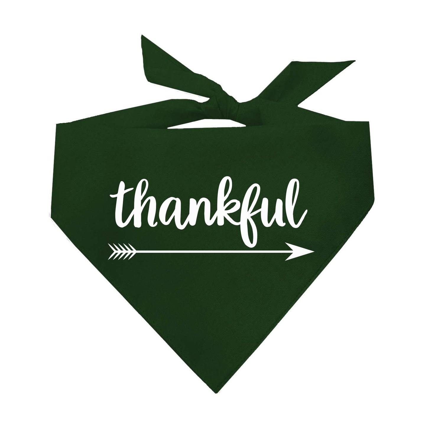 Thankful Triangle Dog Bandana (Assorted Fall Colors)