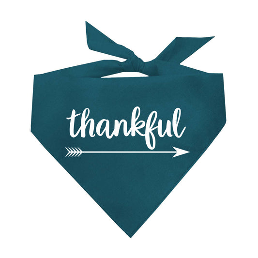Thankful Triangle Dog Bandana (Assorted Fall Colors)