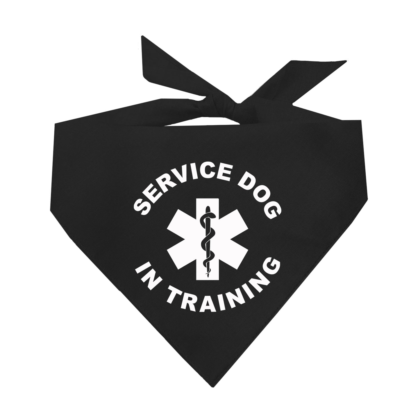 Service Dog In Training Triangle Dog Bandana