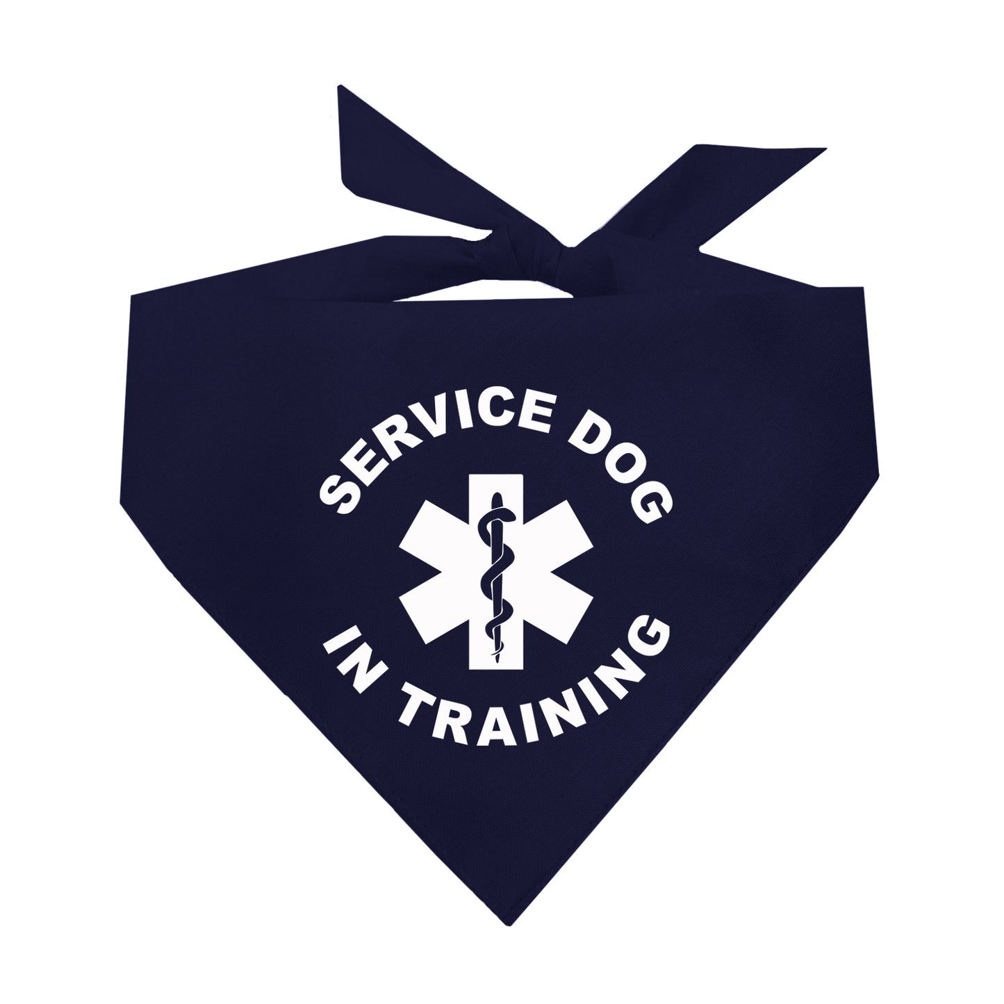 Service Dog In Training Triangle Dog Bandana