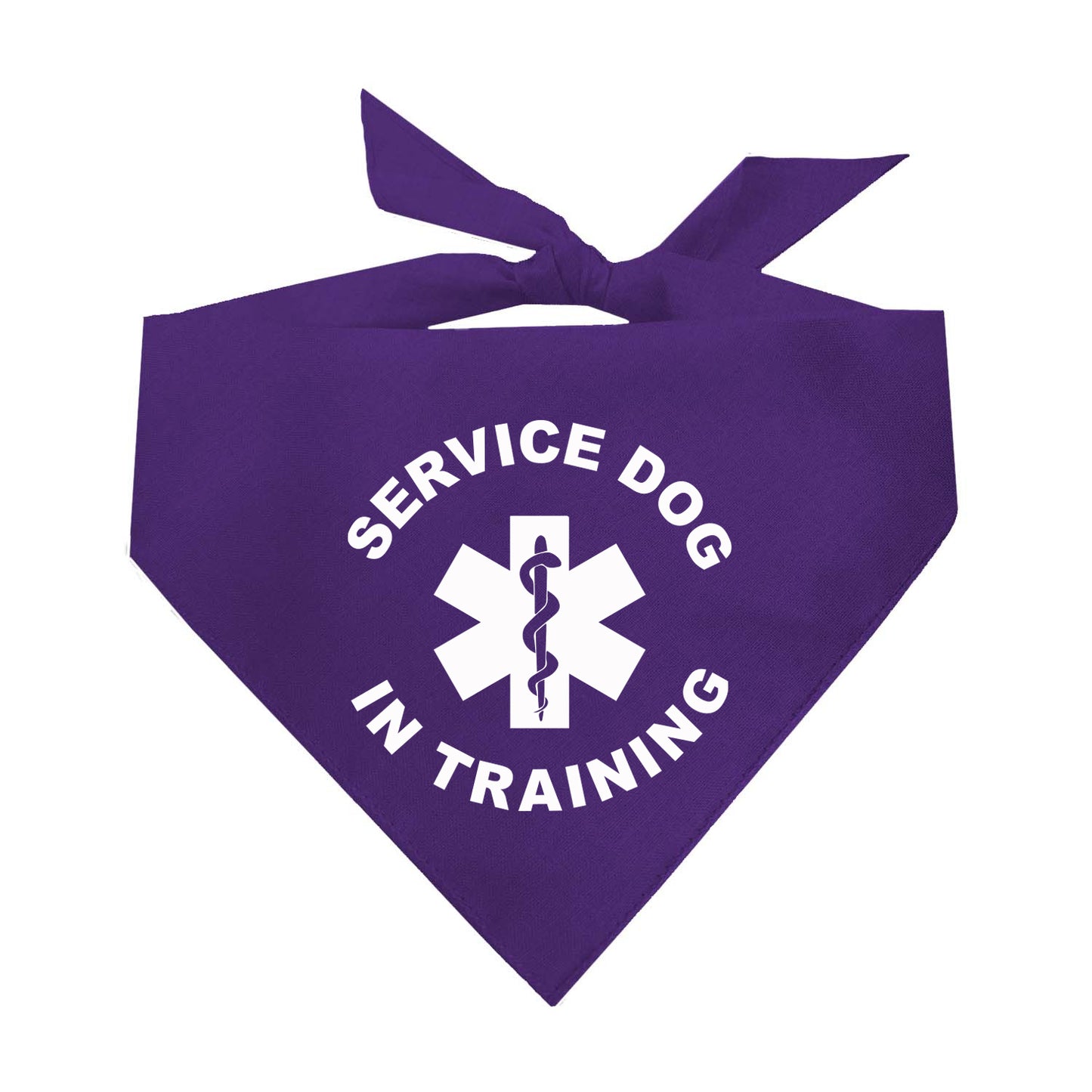Service Dog In Training Triangle Dog Bandana