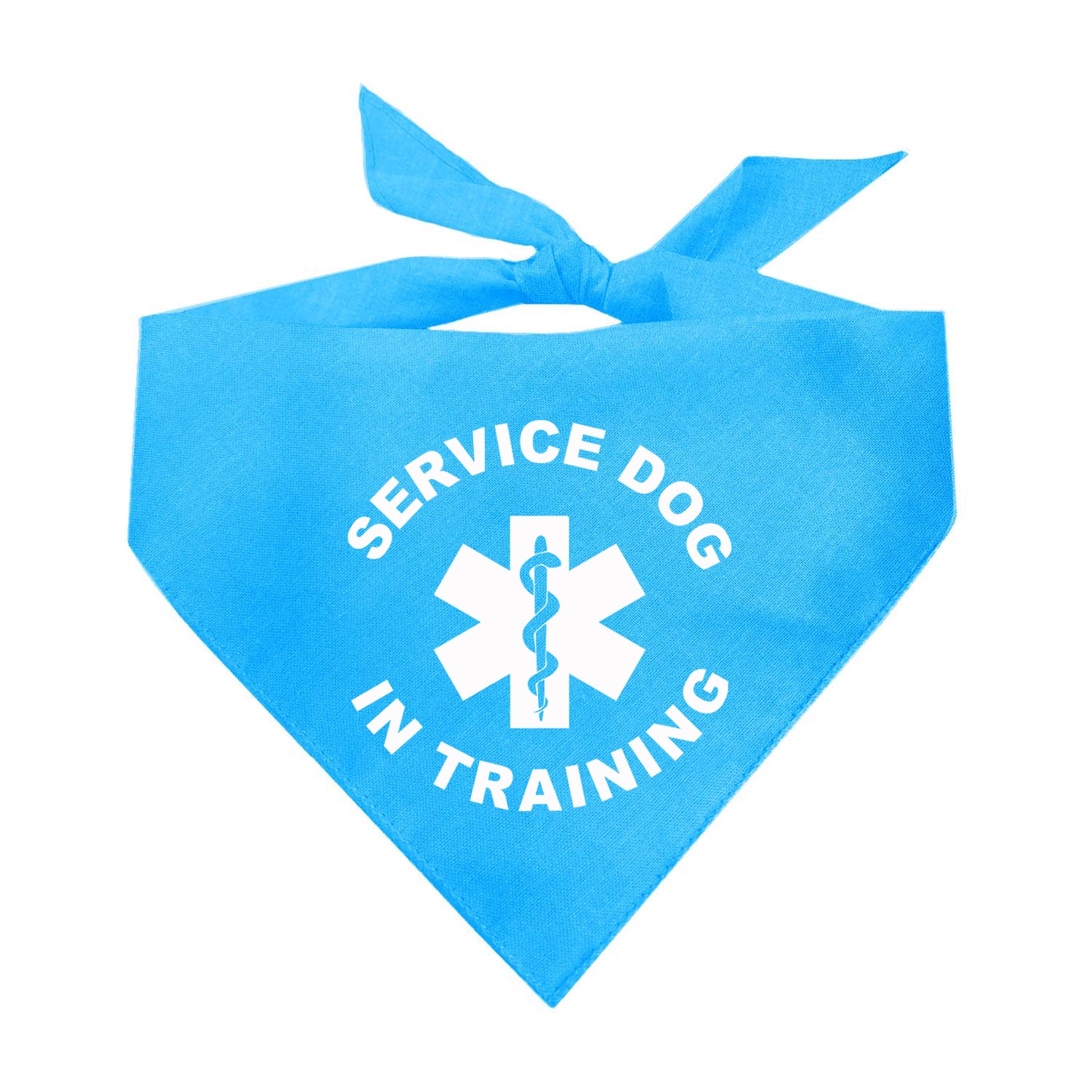 Service Dog In Training Triangle Dog Bandana