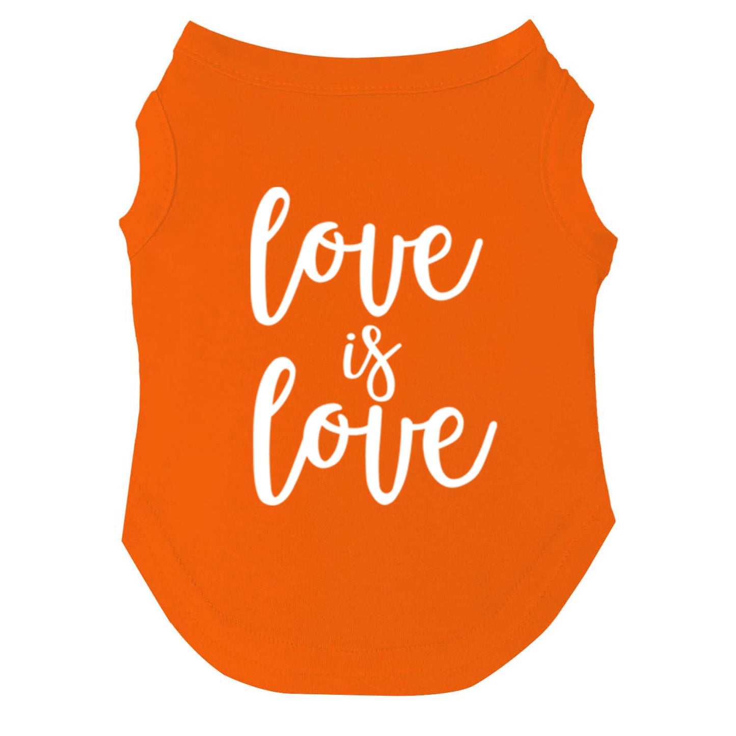 Love is Love | Pride Dog Tee | LGBTQ+ Pet Apparel