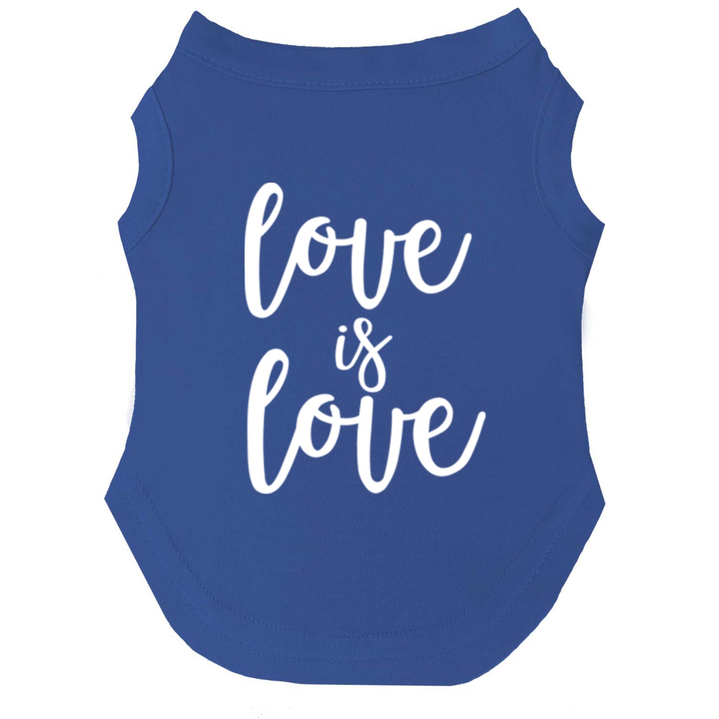 Love is Love | Pride Dog Tee | LGBTQ+ Pet Apparel