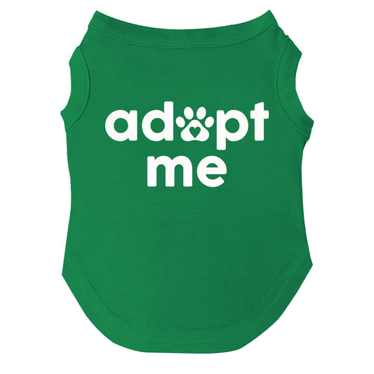 Adopt Me – Dog Tee | Shelter & Foster Pup Shirt | Soft, Comfy & Washable