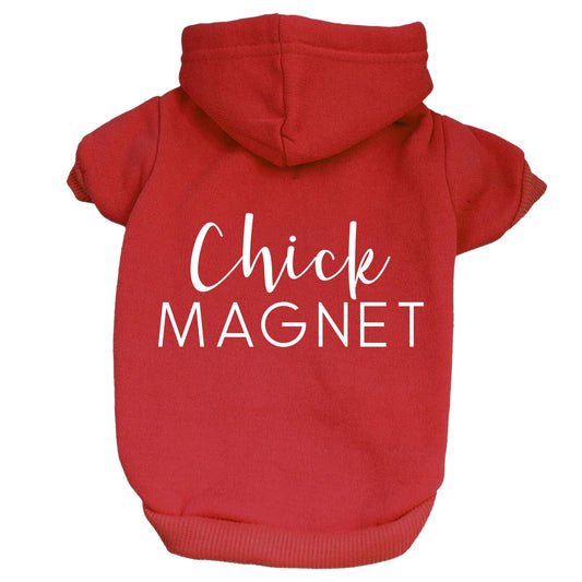 Chick Magnet Dog Hoodie