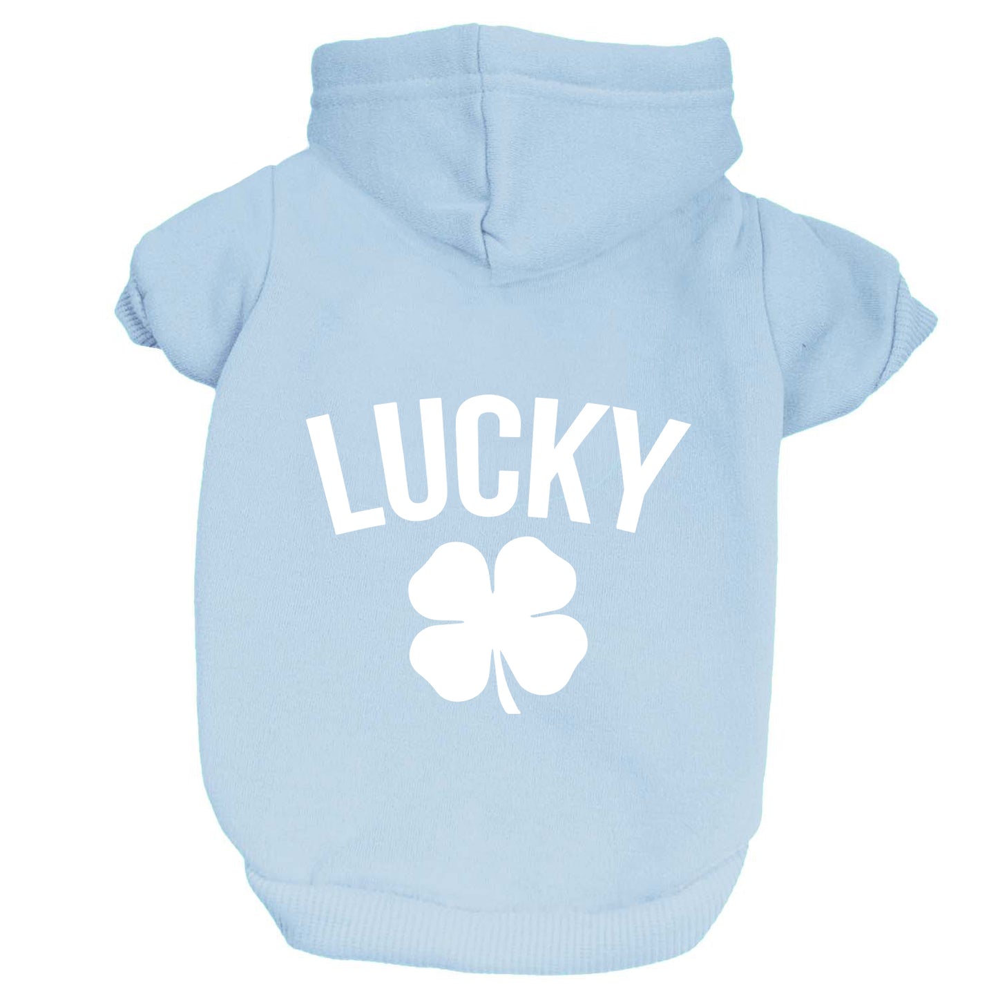 Lucky (Four Leaf Clover) Dog Hoodie