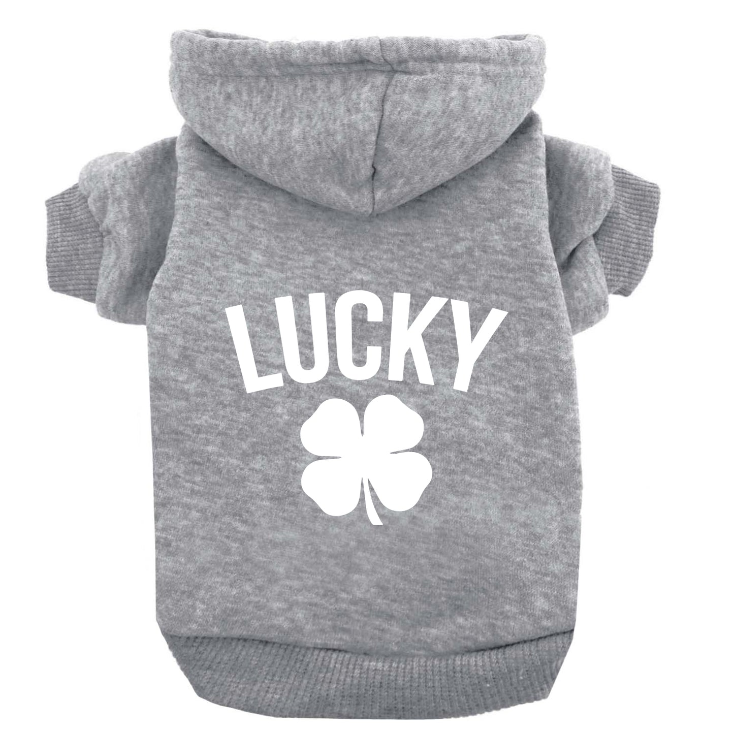 Lucky (Four Leaf Clover) Dog Hoodie