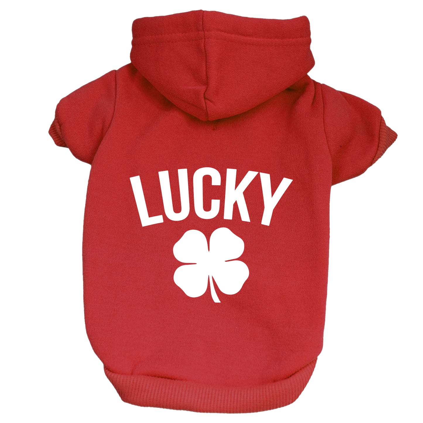 Lucky (Four Leaf Clover) Dog Hoodie