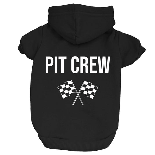 Pit Crew Dog Hoodie