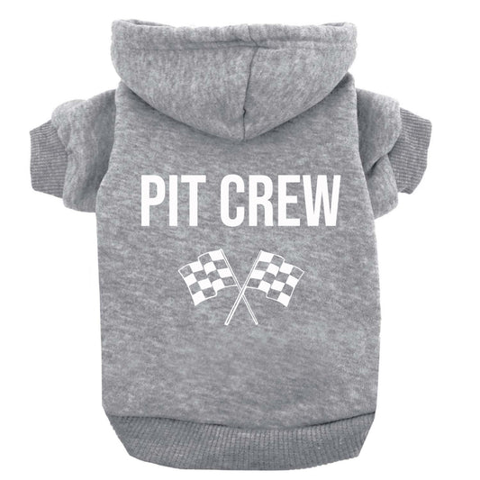 Pit Crew Dog Hoodie